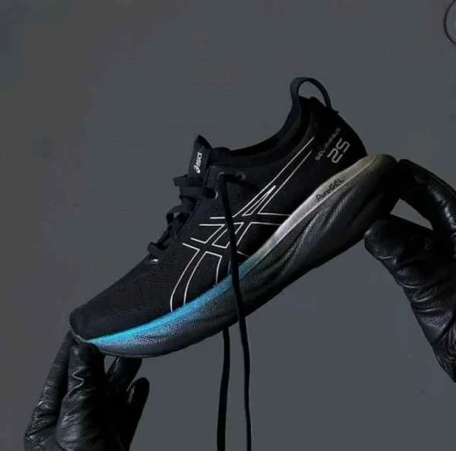 Asiccss Gel Nimbus 25 Platinum Black 2370