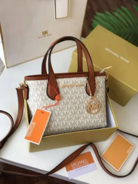 Micheal Kors MK Signature Crossbody Tote with box 5065