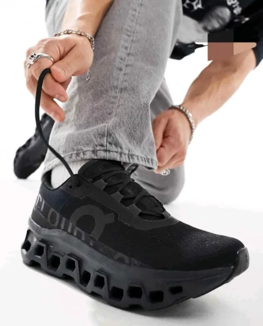 On Cloudmonster All Black 6019