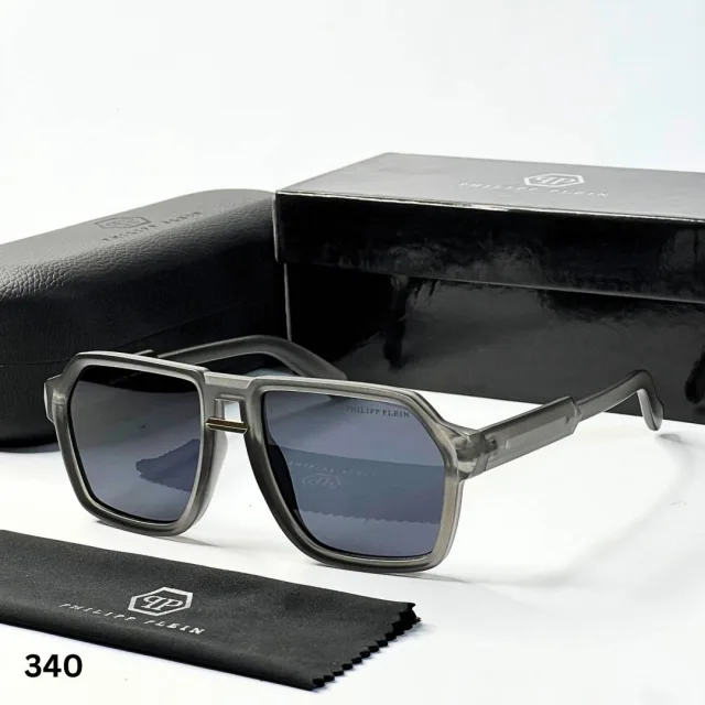 Philip plein 340 matt grey black