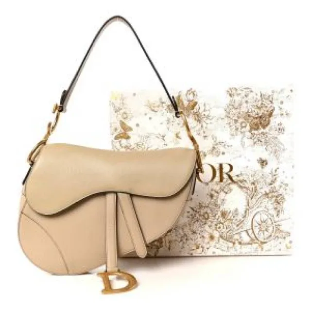 Christian Diyor saddle crossbody bag with box 6777