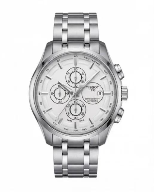 Tissoo_t 1853 Couturier Silver White dial