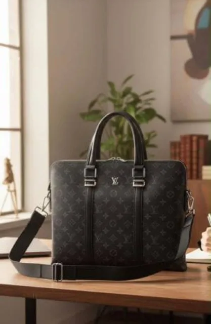 Loius Vutton Polished Premium Quality Laptop Bag 5038