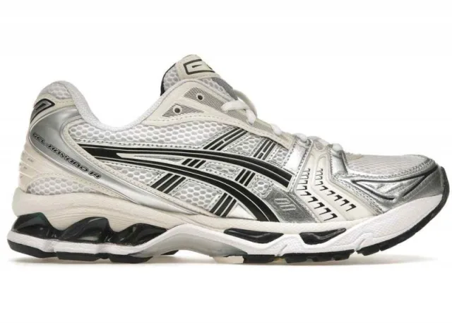Asiccss Gel Kayano 14 White Midnight