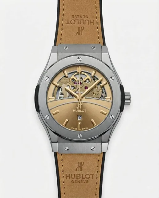 Hublot Big Bang Tourbillon Brown Leather
