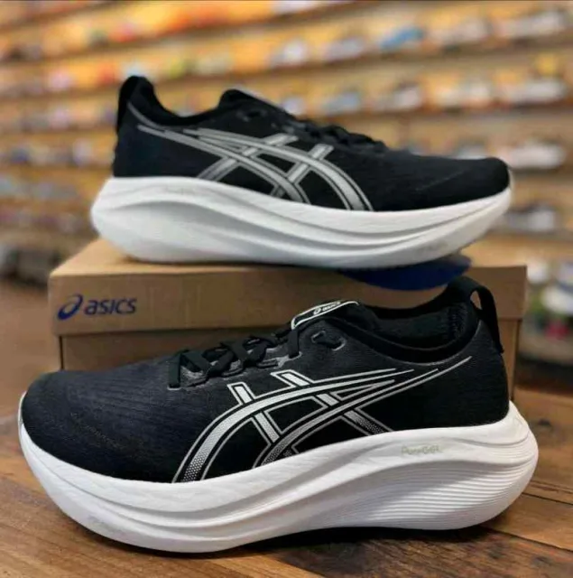 Asiccss Gel-Nimbus 27 Black White 1166