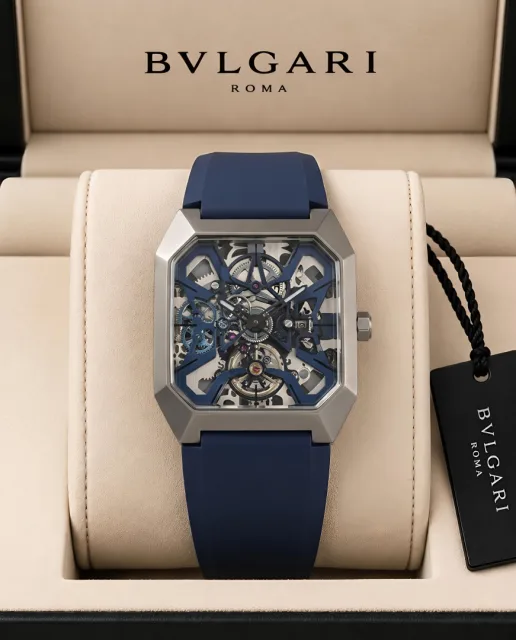 Bvlgari Octo Skeleton Blue