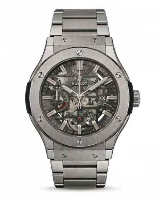 Hublo_t Big Bang Tourbillon Silver Black Dial