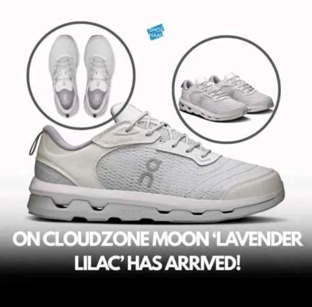 On cloud Running Cloudzone Moon Lavender Lilac