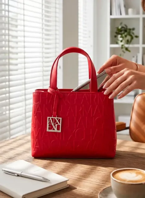 Arrwa%! exchage_ Susy All-Over Logo Print Shopping Bag with box premium quality 6938