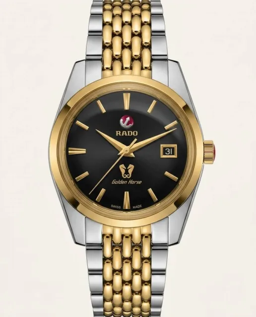 Raado Golden Horse Automatic 2 ton gold black