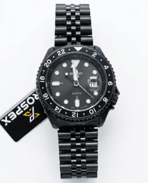 Seiko Gmt Master Full black