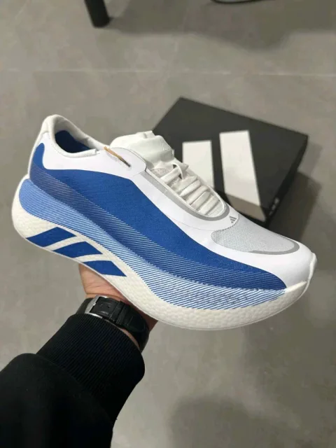Adiddass HyperBoost Edge Running White Eqt Blue 1292