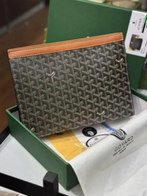 Goyerd cap vert mens crossbody bag premium quality with box