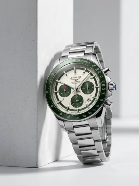 Longinez Conquest Chronograph Green