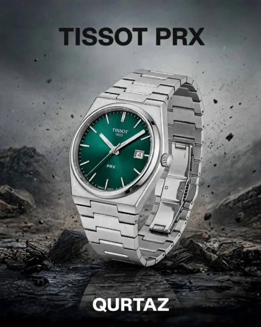 Tissoo_t 1853 Prx Powermatic Quartz silver green plan