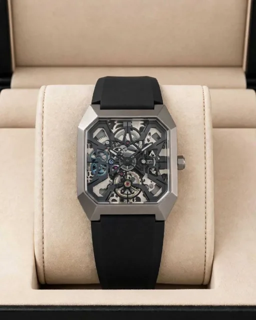 Bvlgari Octo Skeleton Black-Silver