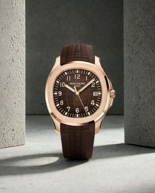 Pate_ek Philippe Aquanaut 5167R-001 Bettry brown copper brown