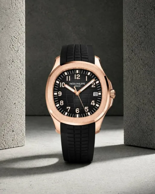 Pate_ek Philippe Aquanaut 5167R-001 Bettry black copper black