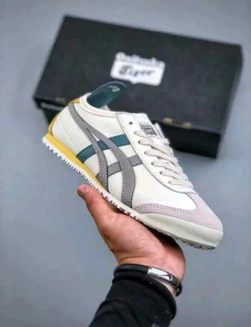 Onitskaa tiger mexico 66 White GreyYellow fix 166