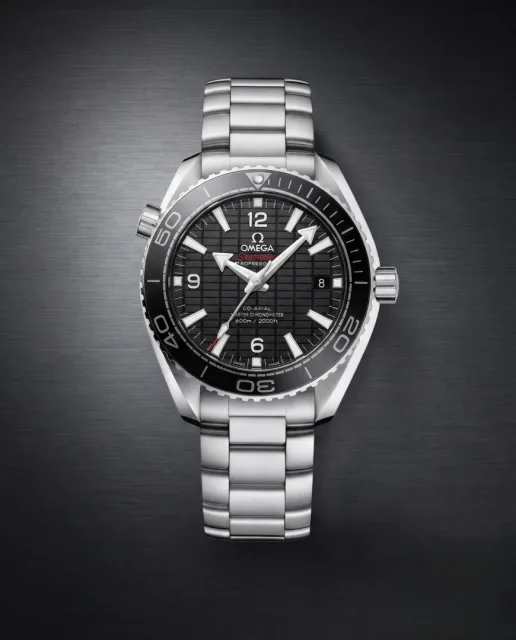 Omegg_a Seamaster Planet Ocean 600M silver Black