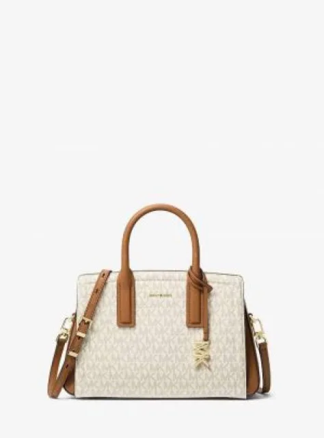 Micheal kors Laila Small Signature Logo Satchel 6738 6818