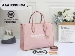 Michael kor MIrella medium tote bag with dust bag 5600