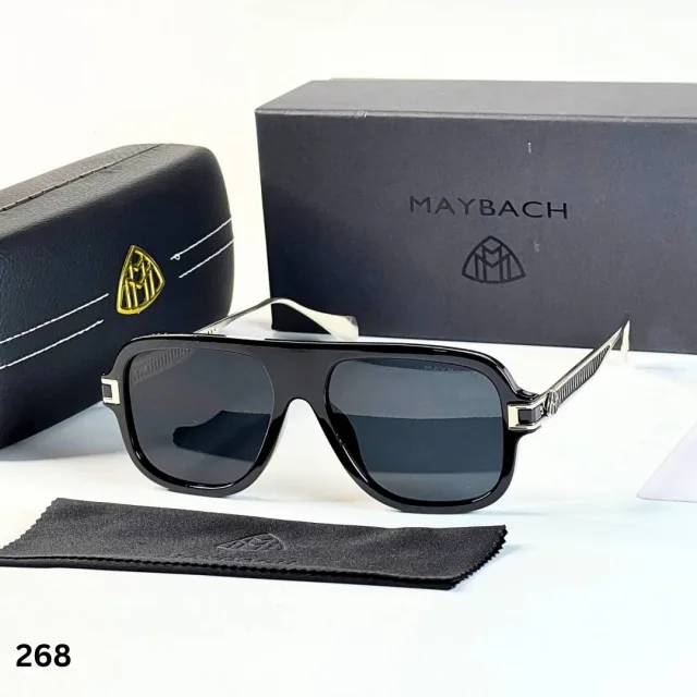 Maybac 268 black silver