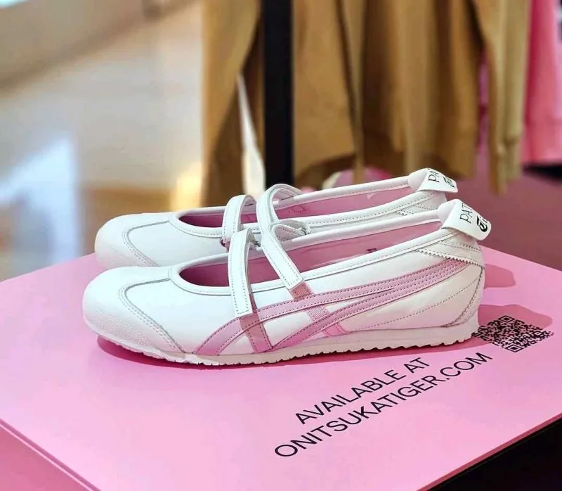 Onisuka Tigar Mexico 66 Ballerina white pink
