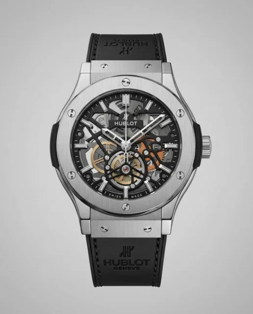 Hublot Classic Fusion Tourbillon silver black