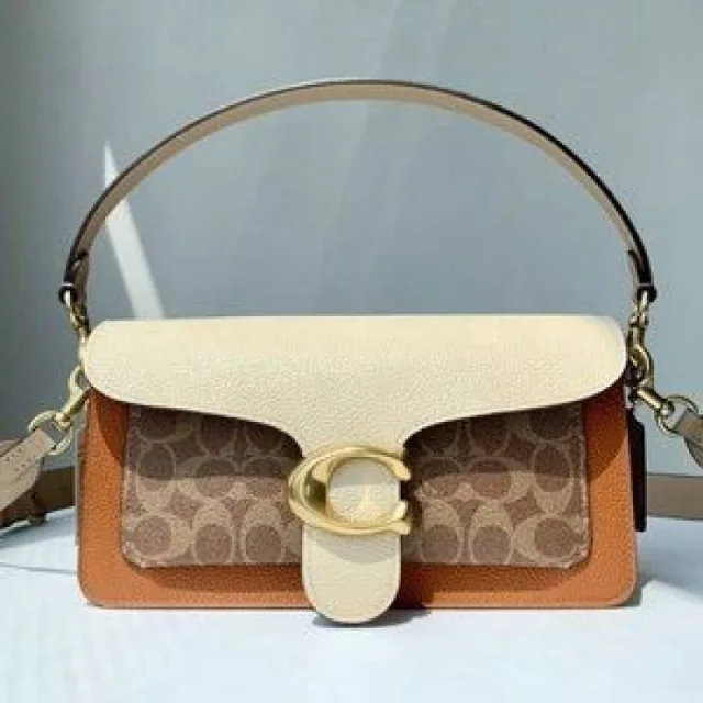 Coac tabby sig cc 26 leather shoulder bag with box 895