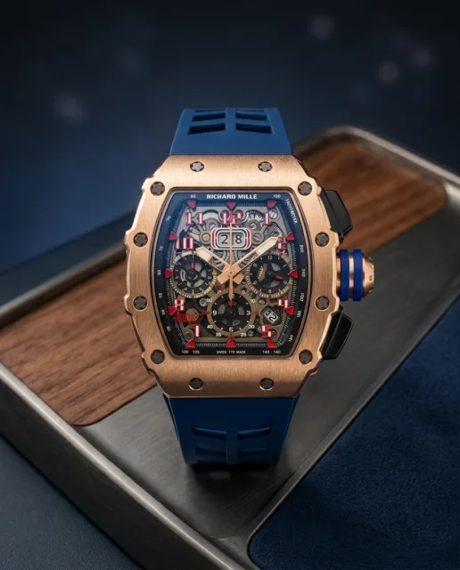 Richard Mille RM-35-01 AOCA203 Blue Copper Dial