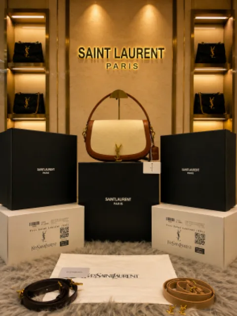 YSL SAINT LAURENT COLLEGE MEDIUM CHAIN BAG dubble box packing 6426