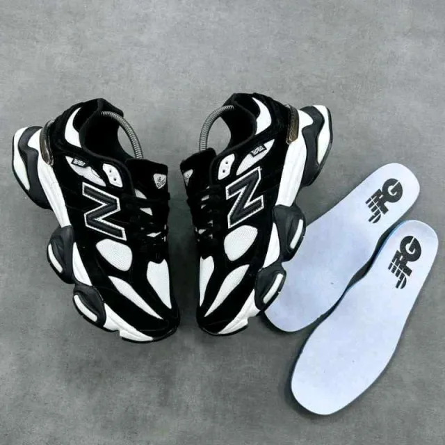 Neww Balancee 9060 Black White 677