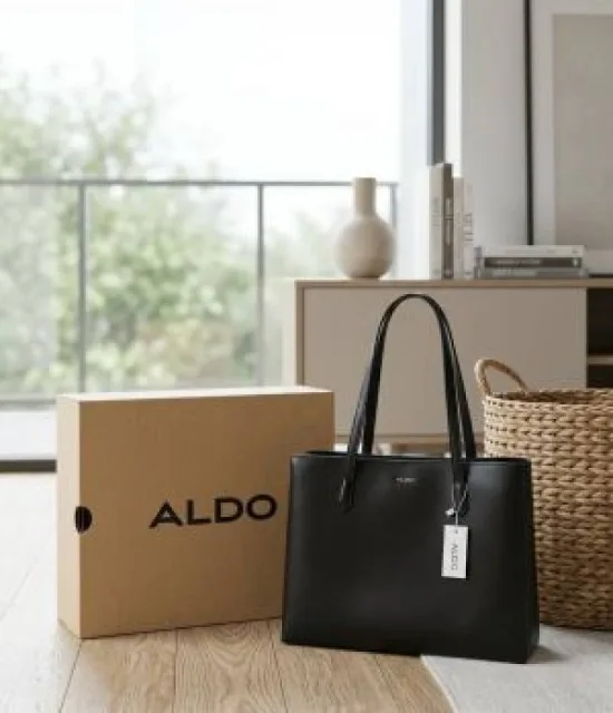 AULDO Ysabelle Texture Duo Tote with withoutbox 6590 6602