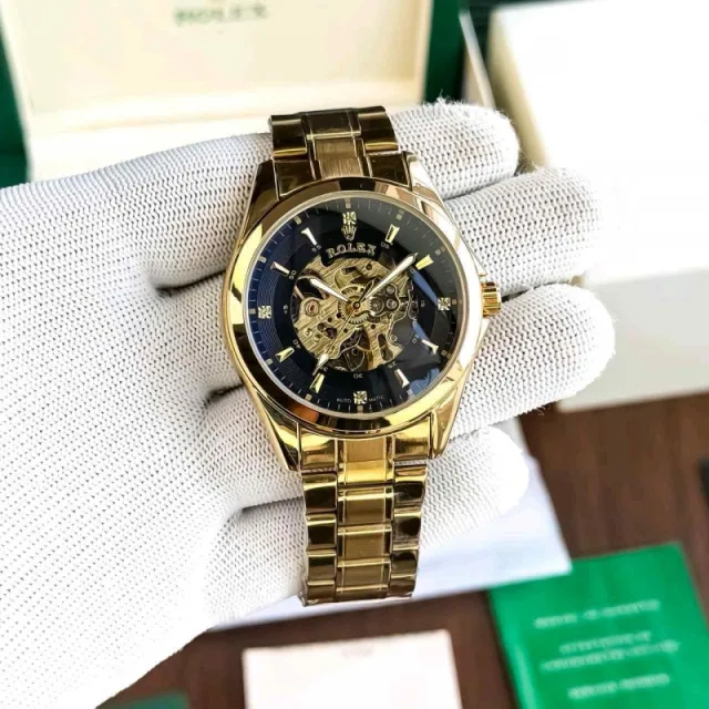 Rolee_x Automatic Gold Black