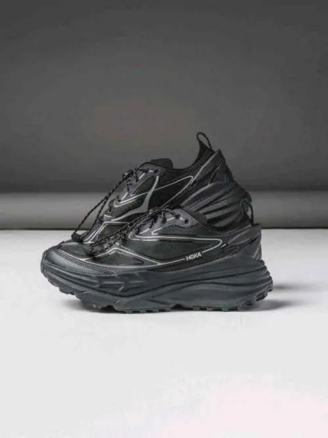 Hoka Stinson One7 Black SIlver 2680