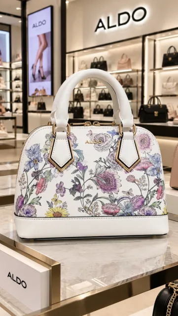 AULDO PRINTED ALMA TOP HANDLE BAG WITH BOX 6902