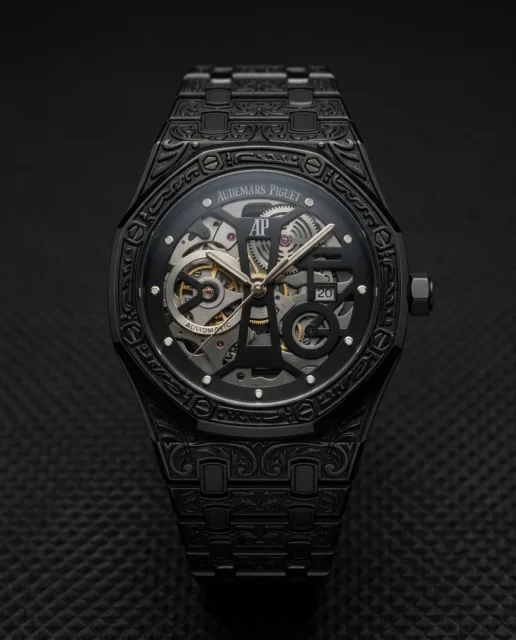 Audemar Piguet Royal Oak Vintage Full Black