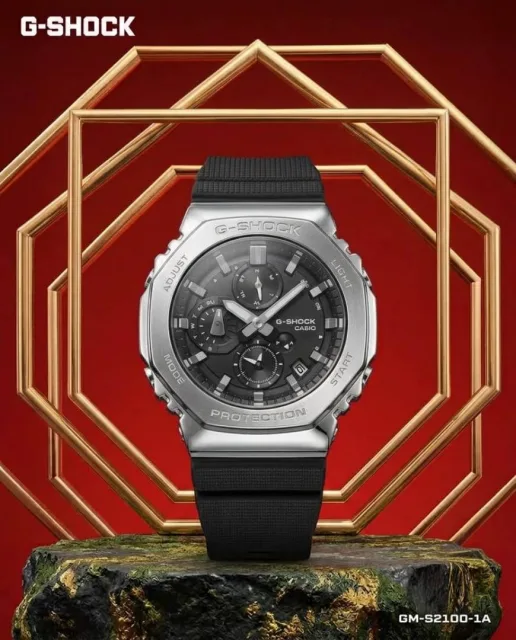 Casio G-Shock GMC-B2100Y-1A. Silver Black