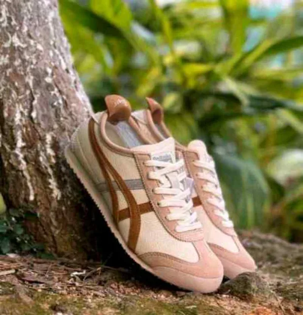 onitsukkaa Tiger MEXICO 66 BEIGE GREY BROWN Fix
