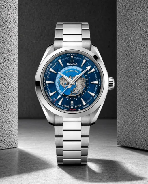 Omeg_ga Seamaster Aqua Terra GMT Worldtimer