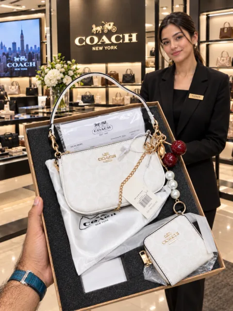 Coacch Nolita 19 Premium Quality Gift set Combo With Ogbox All Accessories Etc