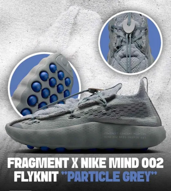 Nikkee Mind 002 Flyknit Fragment grey 208