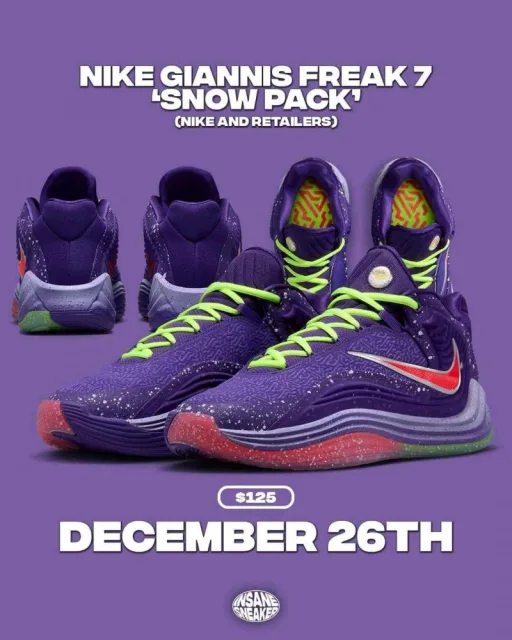 Nikkee Giannis Freak 7 EP Double Take Enters The Christmas Snow Pack