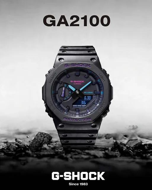 Casio g shock ga2100 Rainbow