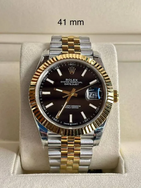 Rolee_x Oyster Perpetual Date Just 2Ton Gold Black