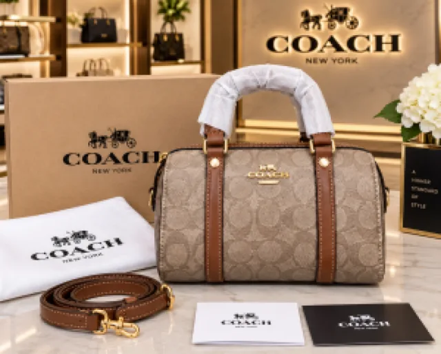 Coatch rowan speedy mini Duffle bag with box 6750