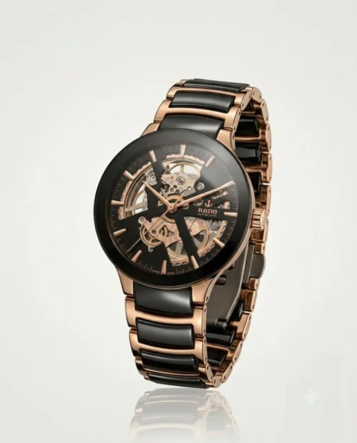 Radd_o Centrix Automatic Open Heart black copper and black bazzle