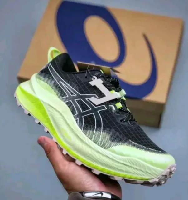 ASICCSS Trabuco Max 3 Trail Black Matcha
